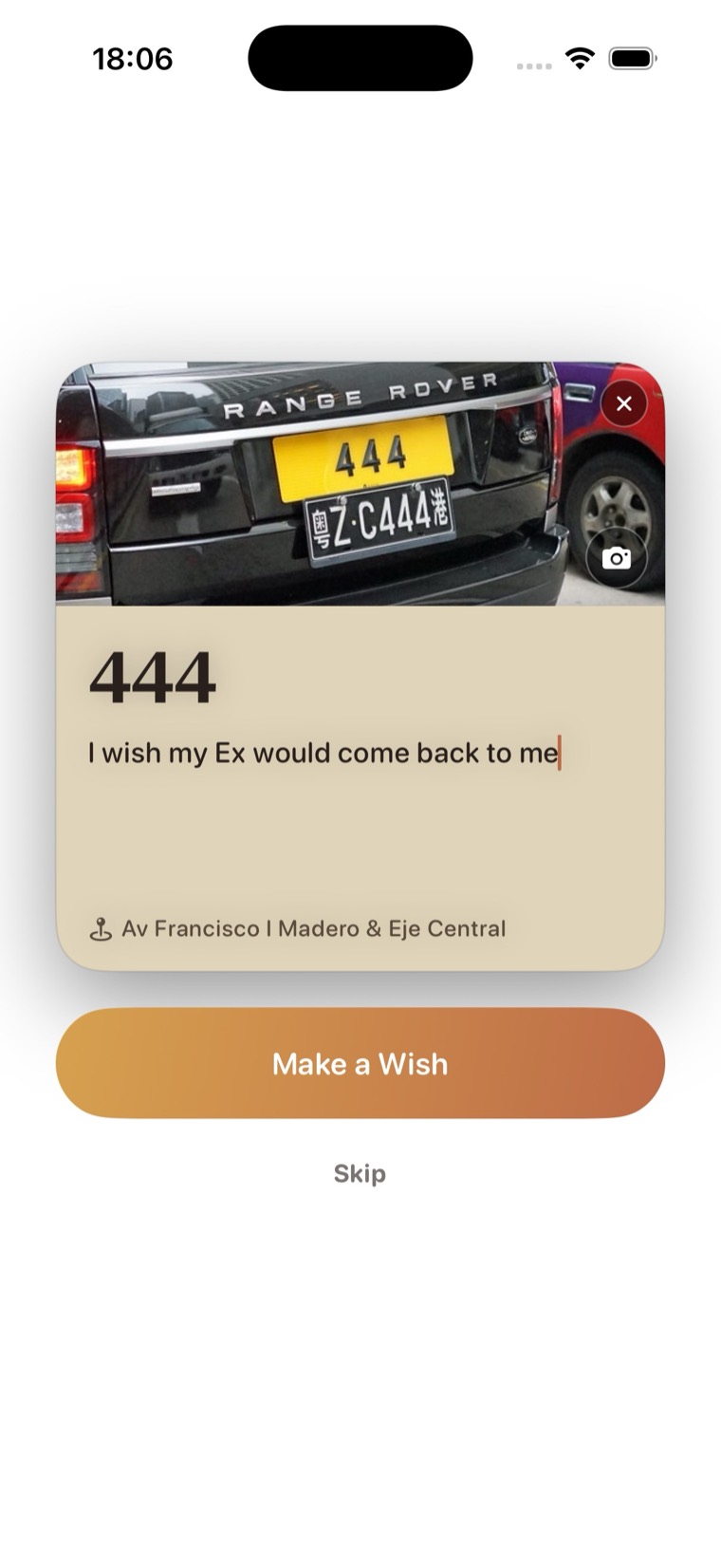 Make a wish on an angel number